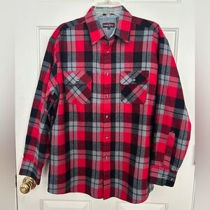 Northwest Territory Red and Black Plaid Shirt